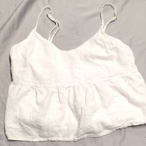 Abercrombie & Fitch White Camisole Top